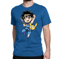 Dragon Warrior Dai X Gomechan   Dragon Quest Classic T-shirt | Artistshot