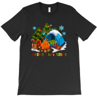 Merry Christmas Camp T-shirt | Artistshot