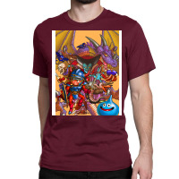 Dragon Warrior Quest Art V 2 Classic T-shirt | Artistshot