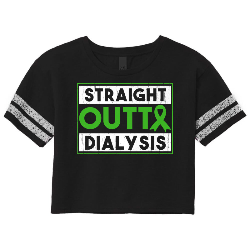 Straight Outta Dialysis Kidney Disease Patient Funny Premium T Shirt Scorecard Crop Tee by tamkyfashions | Artistshot