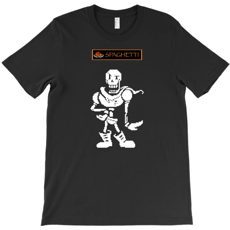 Undertale Papyrus Spaghetti T-shirt | Artistshot