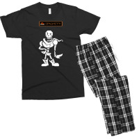 Undertale Papyrus Spaghetti Men's T-shirt Pajama Set | Artistshot