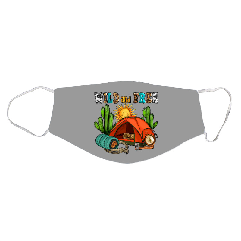 Wild And Free Camp Face Mask | Artistshot