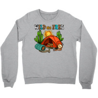 Wild And Free Camp Crewneck Sweatshirt | Artistshot