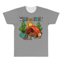 Wild And Free Camp All Over Men's T-shirt | Artistshot