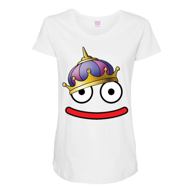 Dragonquest King Slime Maternity Scoop Neck T-shirt by matrismonzono | Artistshot