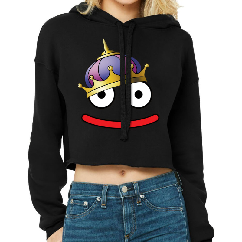 Dragonquest King Slime Cropped Hoodie by matrismonzono | Artistshot