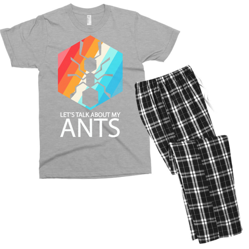 Ants T  Shirt Lets Talk About My Ants T  Shirt Men's T-shirt Pajama Set | Artistshot