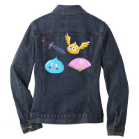 Dragonquest Pack Ladies Denim Jacket | Artistshot