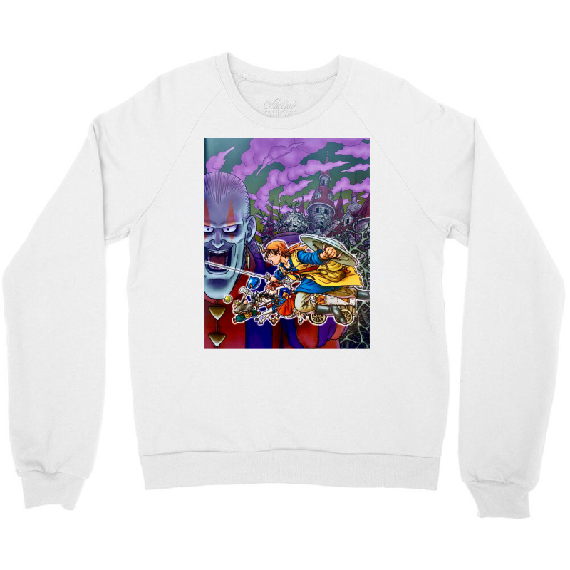 Dq Viii Concept Crewneck Sweatshirt | Artistshot