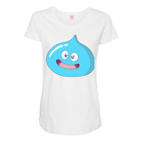 Dragonquest Slime Maternity Scoop Neck T-shirt | Artistshot