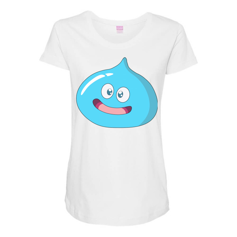 Dragonquest Slime Maternity Scoop Neck T-shirt by matrismonzono | Artistshot