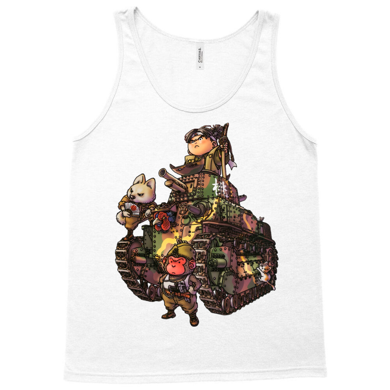 Toriyama Armour Modelling Cover Art Tank Top by pikusharm6 | Artistshot