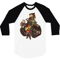 Toriyama Armour Modelling Cover Art 3/4 Sleeve Shirt | Artistshot