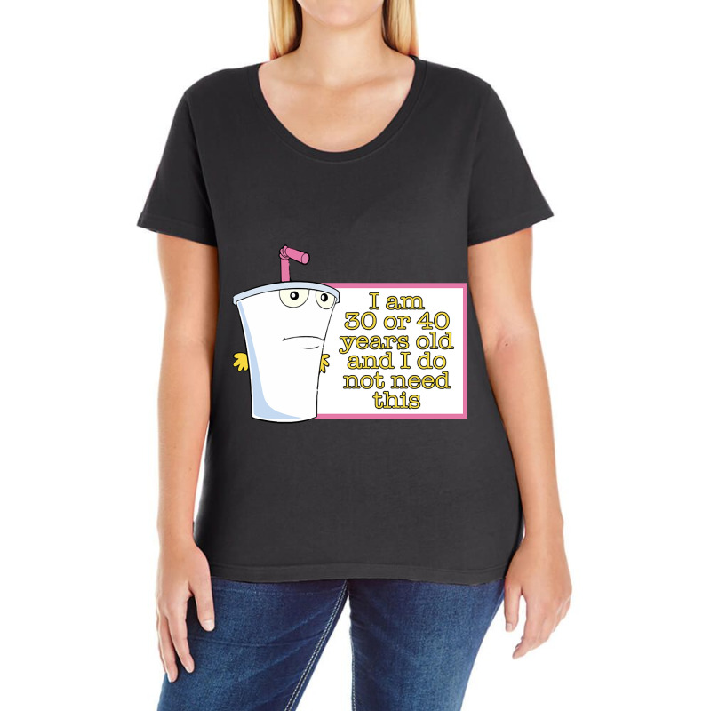 Trending 30 Or 40 Ladies Curvy T-Shirt by Mcrae Murry | Artistshot