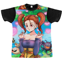 Dragon Quest Jessica Albert Graphic T-shirt | Artistshot