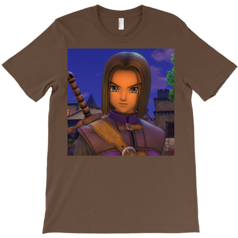 Hero Portrait   Dragon Quest Xi T-Shirt by knpckrusevf | Artistshot