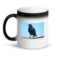 Curiosity And The Crow Magic Mug | Artistshot