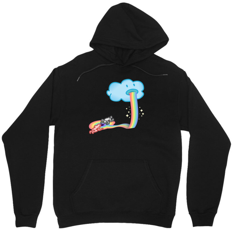 Rainbow Sickness Consumerism Unisex Hoodie by GEORGESOCE | Artistshot