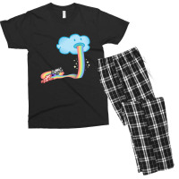 Rainbow Sickness Consumerism Men's T-shirt Pajama Set | Artistshot