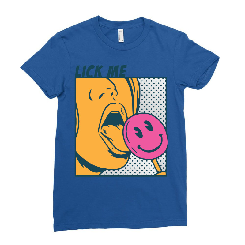 Lick Me Ladies Fitted T-Shirt by SarongS | Artistshot