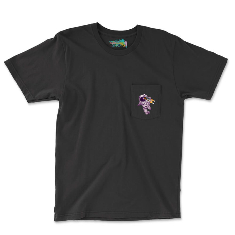 Space Time Pocket T-shirt | Artistshot