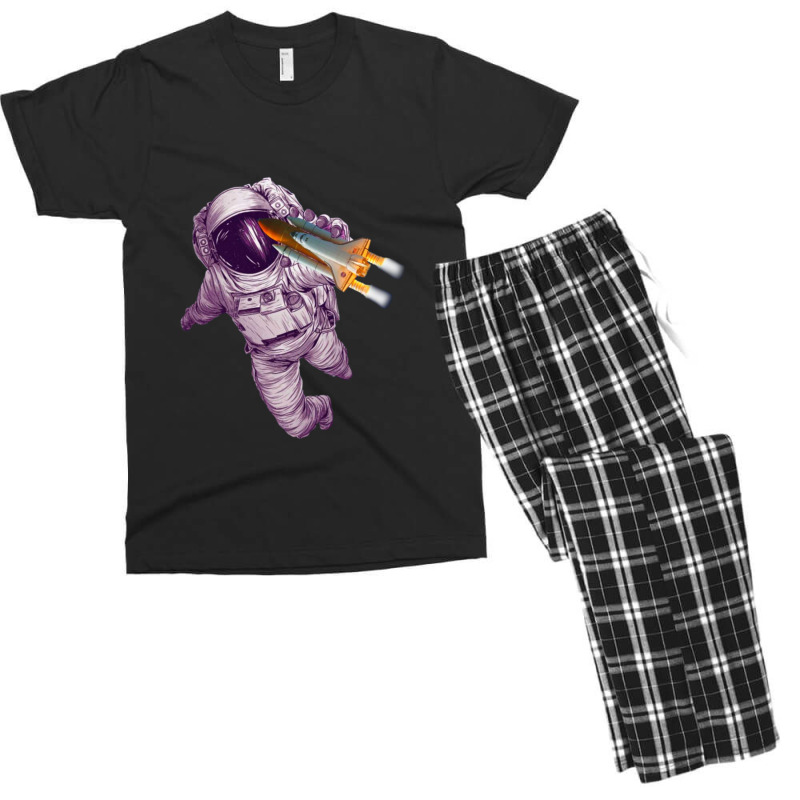 Space Time Men's T-shirt Pajama Set | Artistshot