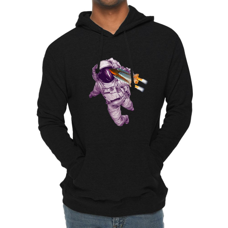 Space Time Lightweight Hoodie | Artistshot