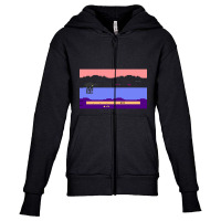 Hot Trend 8-bit Empire Youth Zipper Hoodie | Artistshot