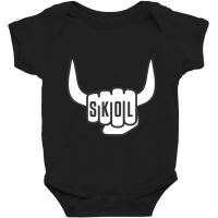 Hot Trend Skol Vikings Toast Viking Lover Norse Mythology Baby Bodysuit | Artistshot