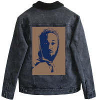 Trending Kendrick Lamar Amazing Potrait Unisex Sherpa-lined Denim Jacket | Artistshot