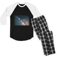 Space Men's 3/4 Sleeve Pajama Set | Artistshot