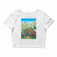 New Dragon Quest Crop Top | Artistshot