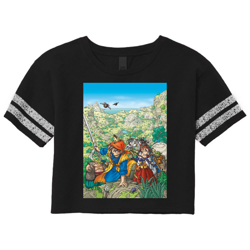 New Dragon Quest Scorecard Crop Tee by quilebsapievl | Artistshot