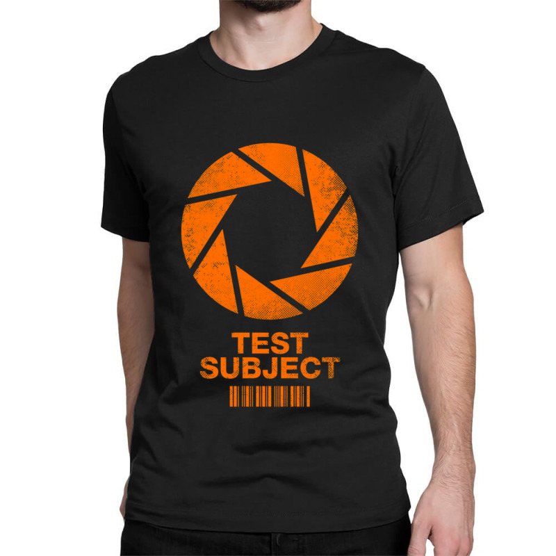 Test Subject Orange Classic T-shirt | Artistshot