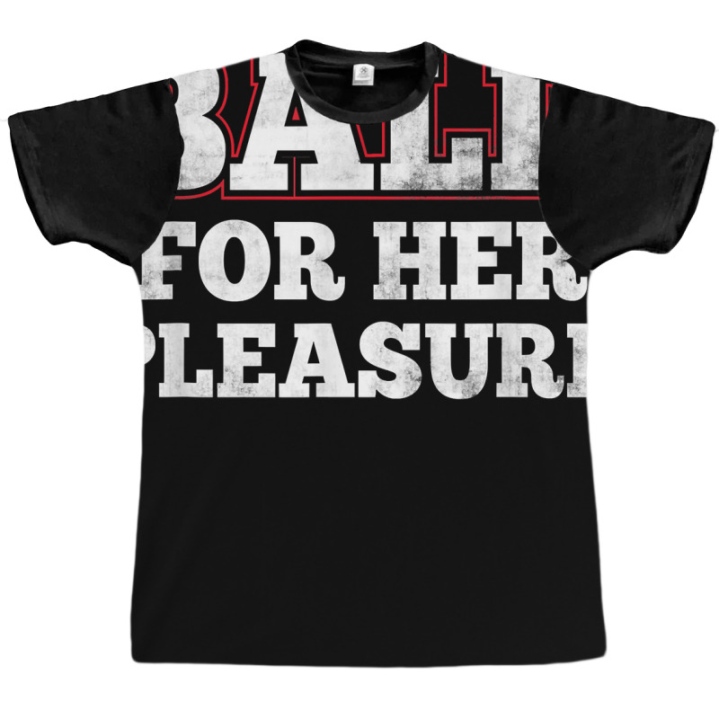 Mens Bald For Her Pleasure Funny Bald Husband Guy T Shirt Graphic T-shirt | Artistshot