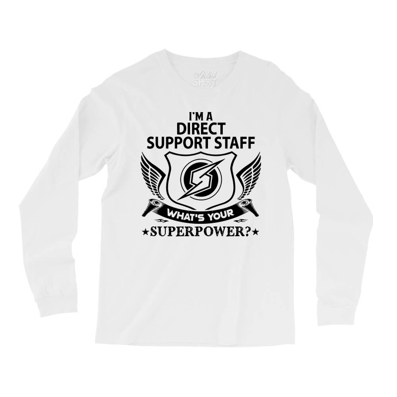 Direct Support Staff Long Sleeve Shirts | Artistshot