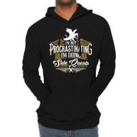 Not Procrastinating Side Quests Funny Rpg Gamer Dragons 1 Lightweight Hoodie | Artistshot