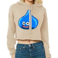 Dragon Quest Slime Bubbly Cropped Hoodie | Artistshot