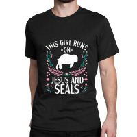 Cute Sea Lion Apparel Women Seal Girls Classic T-shirt | Artistshot