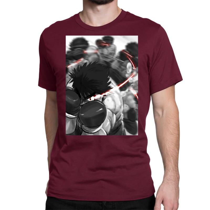 Custom Hajime No Ippo Dempsey Roll Classic T-shirt By