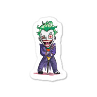 Joker (dc)  (low Poly Abstract) Fanart (zoomout Effect) Sticker | Artistshot