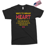 Hot Trend Ways To Win My Heart Akita Inu Dog Lover Great Japanese Dog Exclusive T-shirt | Artistshot