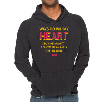 Hot Trend Ways To Win My Heart Akita Inu Dog Lover Great Japanese Dog Vintage Hoodie | Artistshot