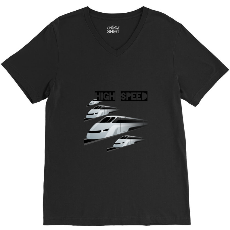 Speed V-neck Tee | Artistshot