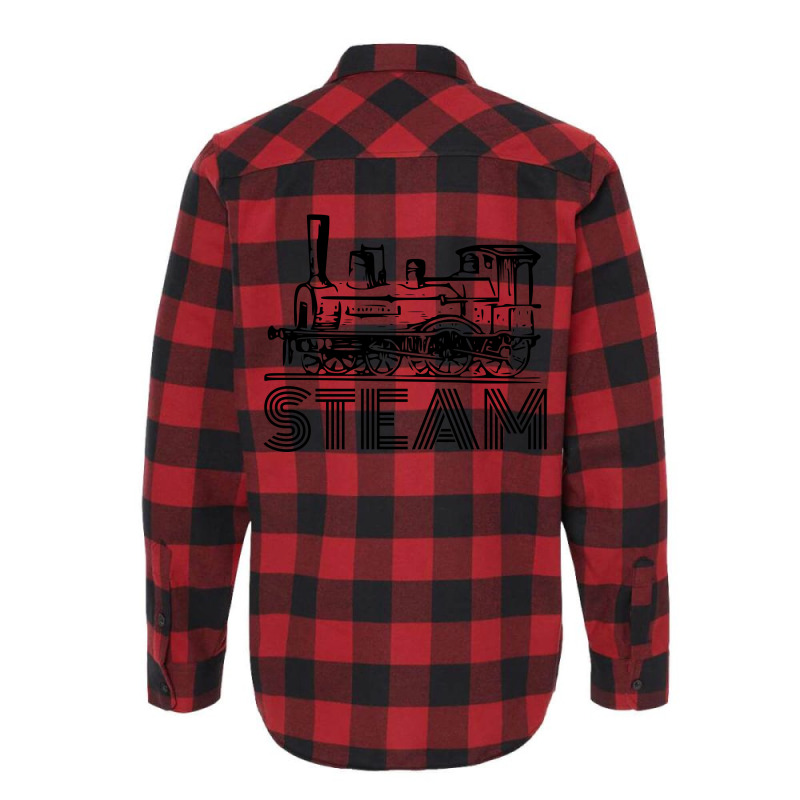 Steam Train Flannel Shirt | Artistshot