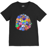 Dragon Quest Slimes 3 V-neck Tee | Artistshot