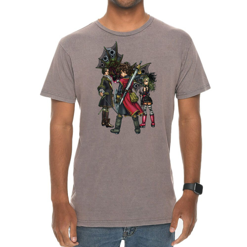 Dragon Quest Swords Vintage T-Shirt by casonedionq | Artistshot