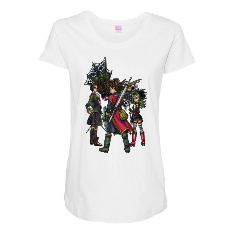 Dragon Quest Swords Maternity Scoop Neck T-shirt by casonedionq | Artistshot