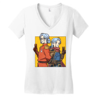 Dragon Quest Teacher Avan Life Stages Women's V-neck T-shirt | Artistshot